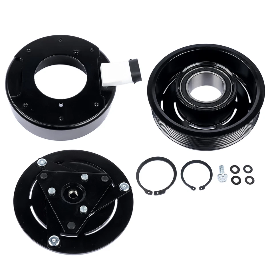 A/C Compressor Clutch Kit for Chevy Malibu 2006 Impala 2006-2011 Pontiac G6 2006 - Image 3 of 4