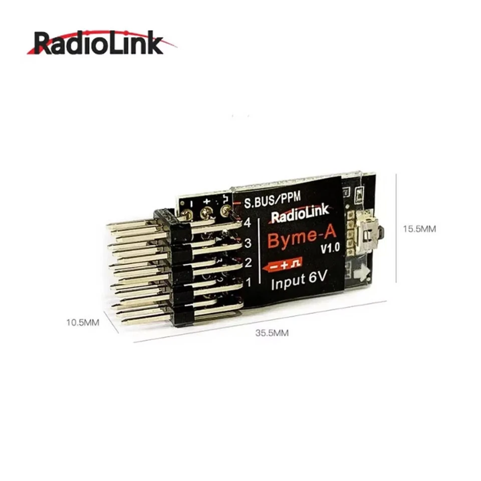 Radiolink Byme-A/D Flight Controller Receiver for 3D Fixed-Wing Aircraft - Image 4 of 4