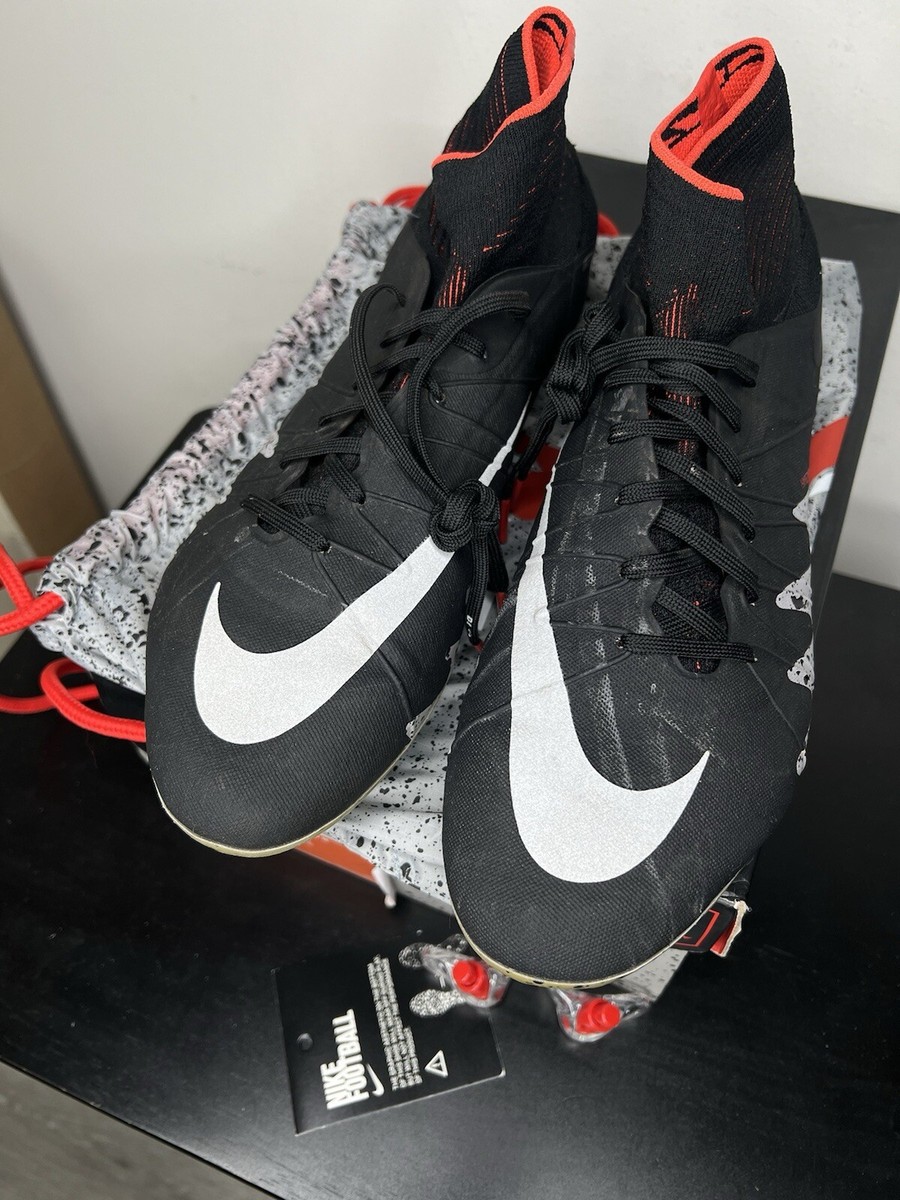 Nike Hypervenom Phantom 2 FG Neymar Sz 11 Bred Jordan Soccer Cleat