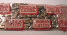 Regina CX-S Syncro Index Chain NEW / NOS Vintage-5/6/7/8-Spd-Eroica- NIB-116L