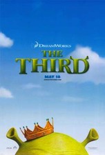 SHREK THE THIRD Movie POSTER 27x40 Mike Myers Eddie Murphy Cameron Diaz Julie