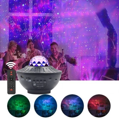 LED Sternenhimmel Musik Projektor Wireless I App gesteuert Lautsprecher & ... - Bild 1 von 1