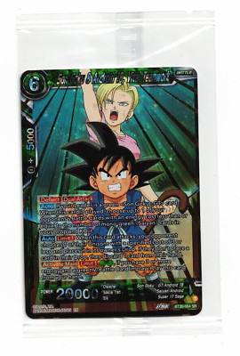 Dragon Ball Super Card Game: Son Goku Android 18 Vital Teamwork BT20-064 Sealed!