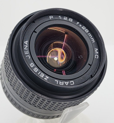 Carl Zeiss Jena P f2.8 28mm MC wide Lens Praktica B PB Mount [ships from US]