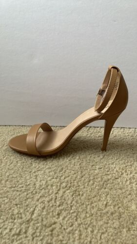 New Mix No. 6 Lina Ankle Strap Camel Sandal - Size 9 - Picture 1 of 5