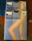 2 Packages of Round the Clock Silky Sheer Control Top Pantyhose - Black & Taupe — photo 2