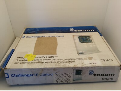 TECOM TS1016 CHALLENGER 10 CONTROL PANEL, INTEGRATED SECURITY PLATFORM, NIB