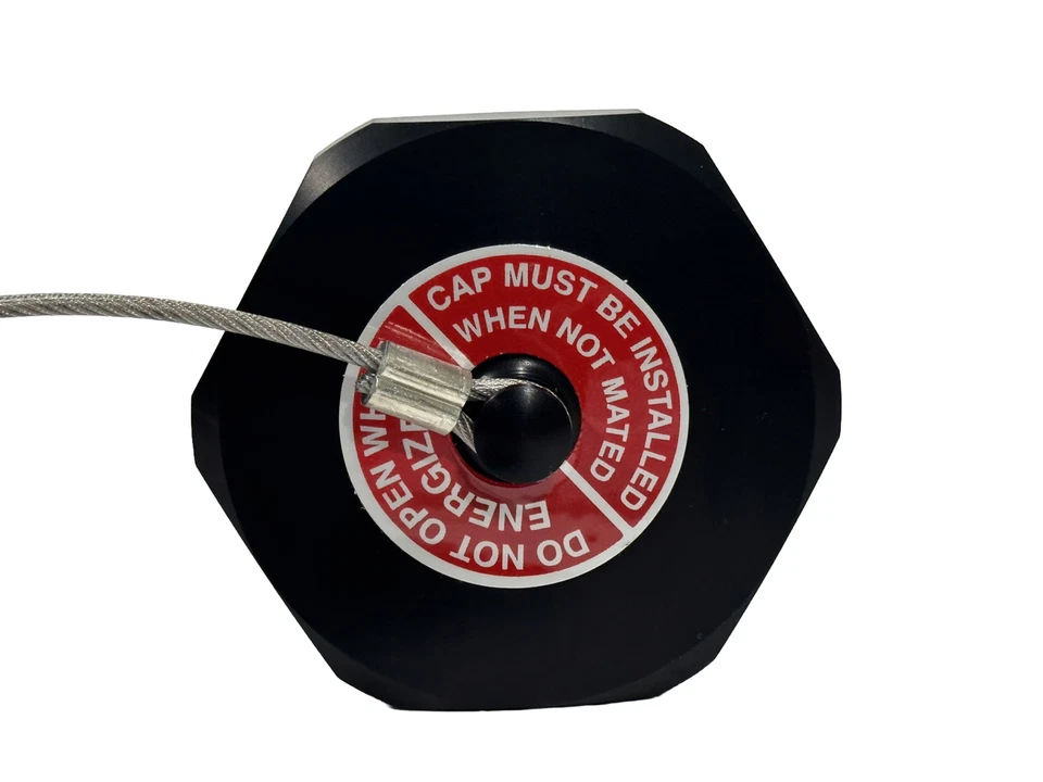 Eaton Crouse-Hinds CEX-W-5520 Connectors Environmental Cover Cam-Lok Roughneck - Image 3 of 4