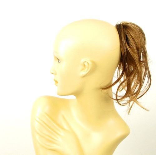 postiche chouchou chignon cheveux châtain cuivré méché blond clair : 22/6bt27b - Imagen 3 de 4
