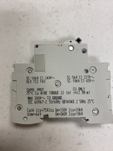 NEW, SCHNEIDER ELECTRIC 24430 C60 MINIATURE SUPPLIMENTARY PROTECTOR, MULTI 9 C60 - Picture 4 of 12