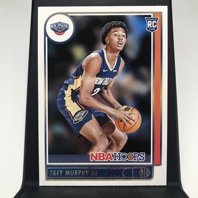 Trey Murphy III RC auto /99シリ 2021-22 Panini NBA Hoops Trey Murphy III Rookie Card RC 221 New