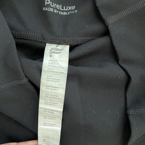 Fabletics Women's PureLuxe High-Waisted Maternity 7/8 Legging, size Small - Picture 4 of 5