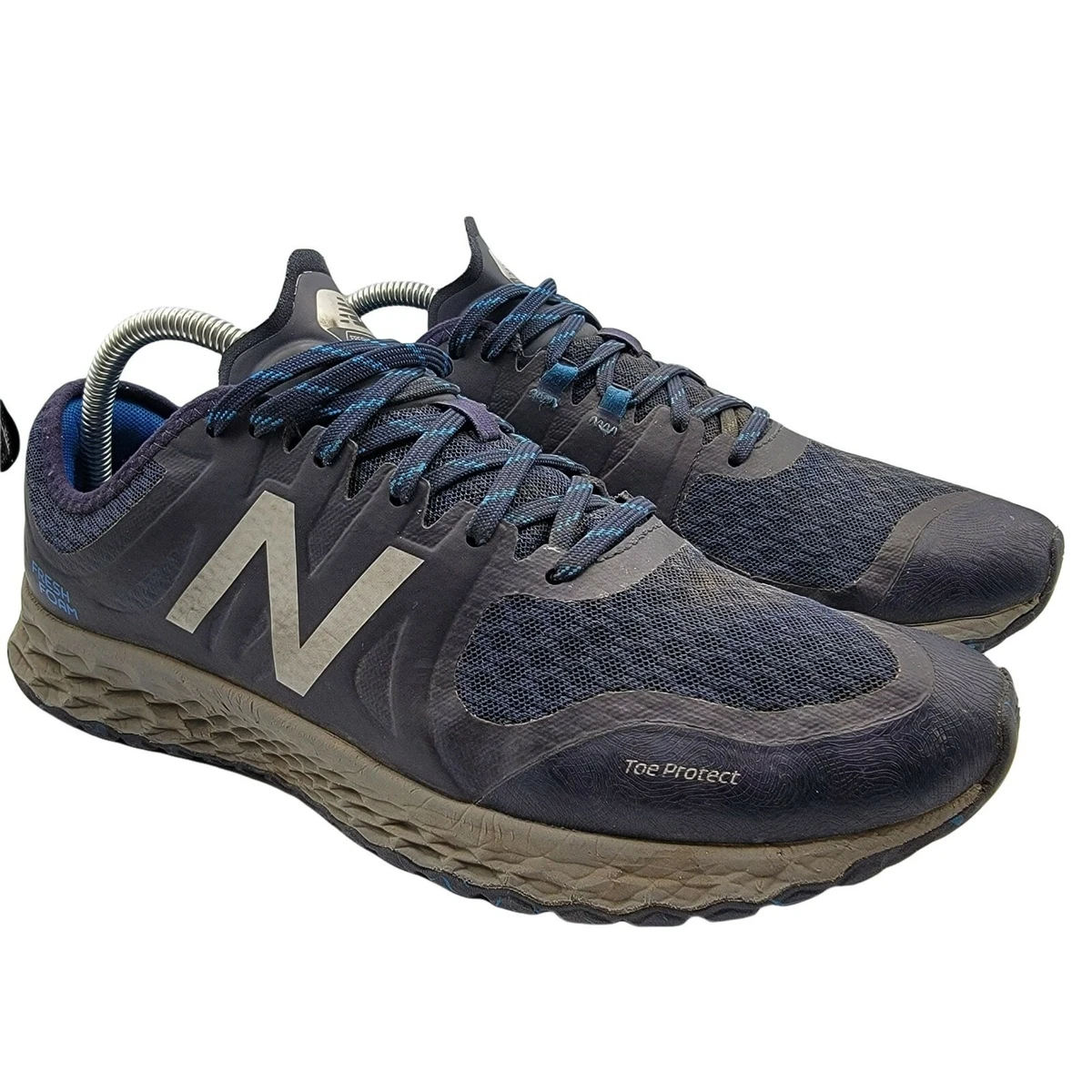 New Balance Kaymin TRL Fresh Foam Blue Gray Trail Running Shoes Size 10