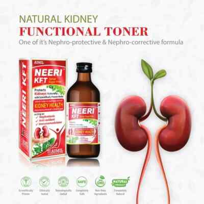 Aimil Neeri KFT Syrup Sugar Free - 200ml - Free Shipping Worldwide - Exp. 2026