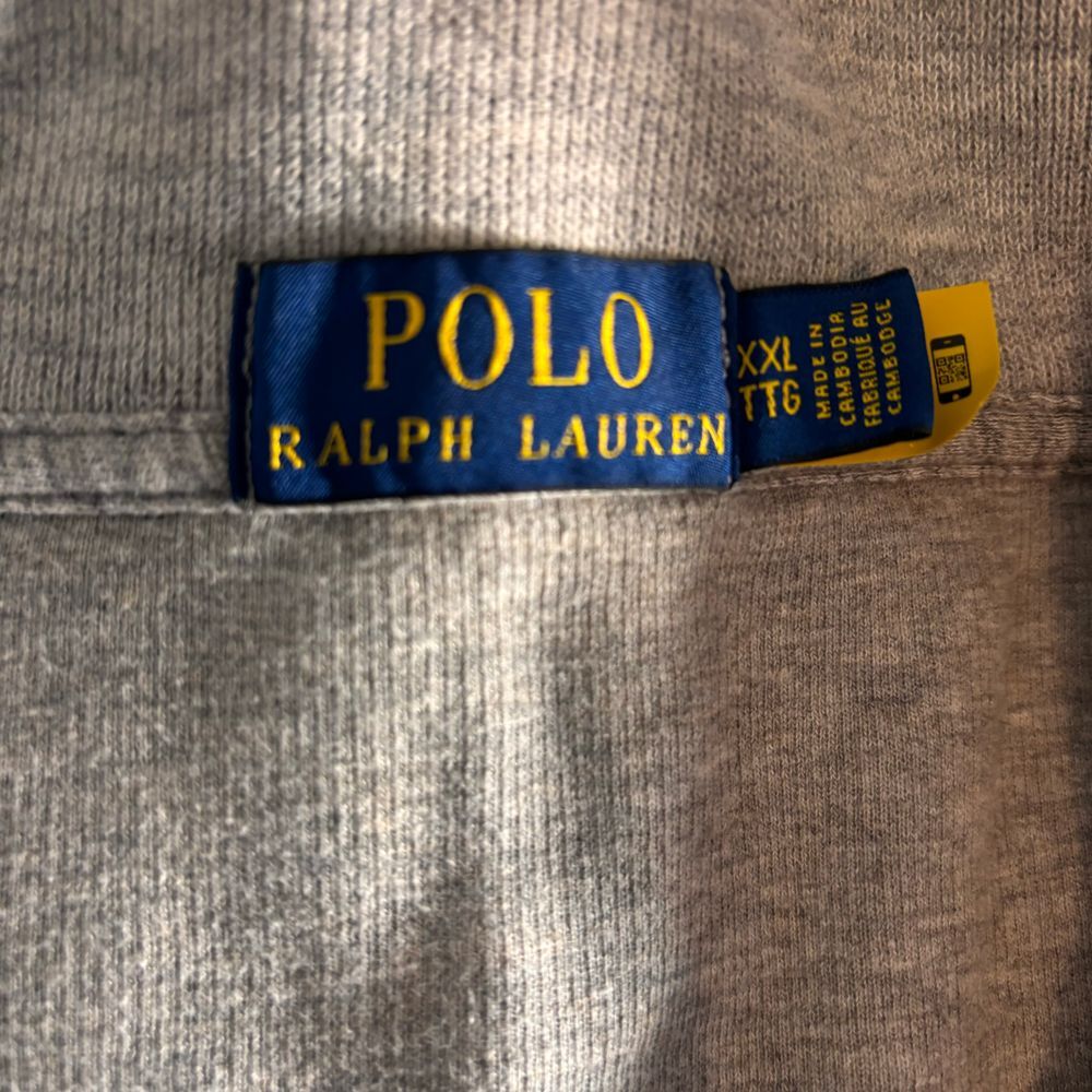 Ralph Lauren Polo Classic Quarter-Zip Sweater Gray Heather Casual Pullover thumbnail 5