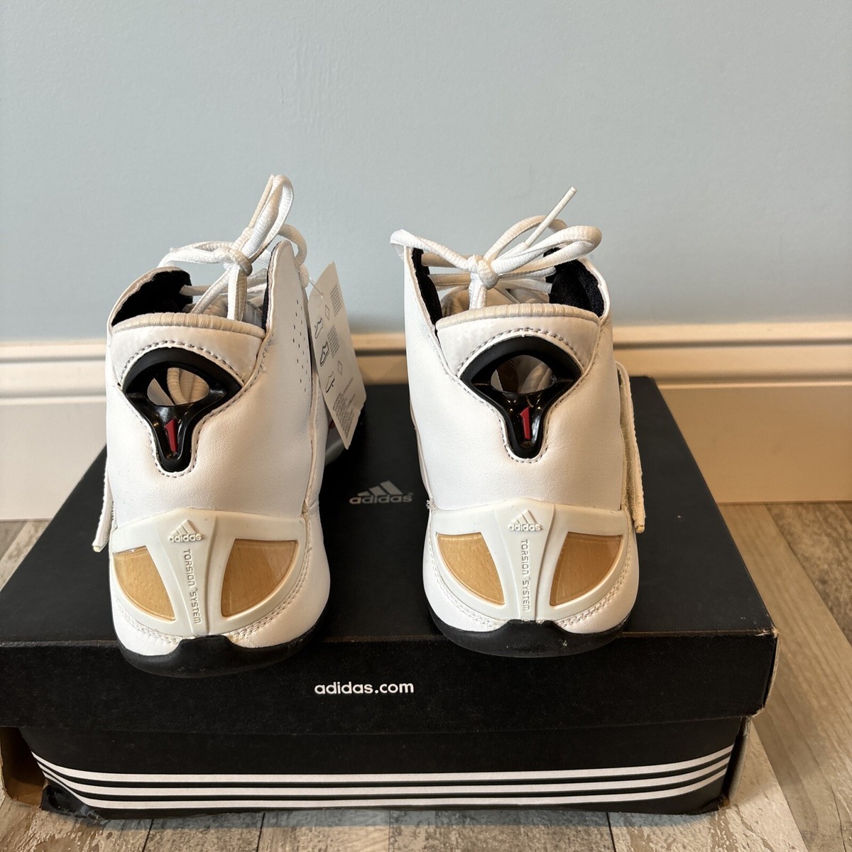 ADIDAS VINTAGE TMAC 5 SZ 9.5 DS 2005 OG TRACY MCGRADY NWT RARE 