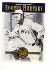 2001 Upper Deck Hall of Famers Rogers Hornsby (HOF) #11 Cardinals Free Shipping