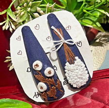 2 Flower bouquet Hand Embroidery Hair Clips Hair Accessories Barrettes for Girls