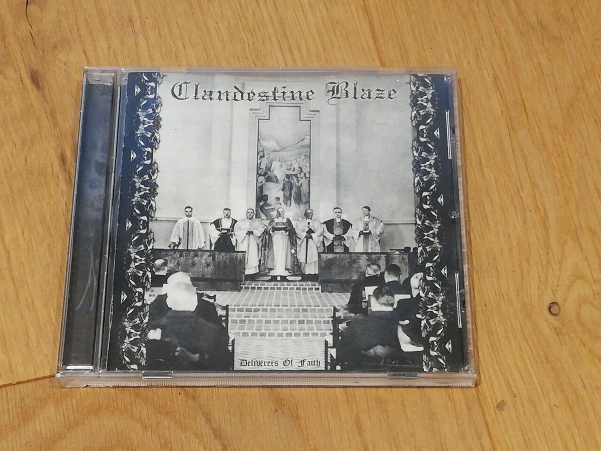 Clandestine Blaze – Deliverers Of Faith CD Finland / Matrix M7F5
