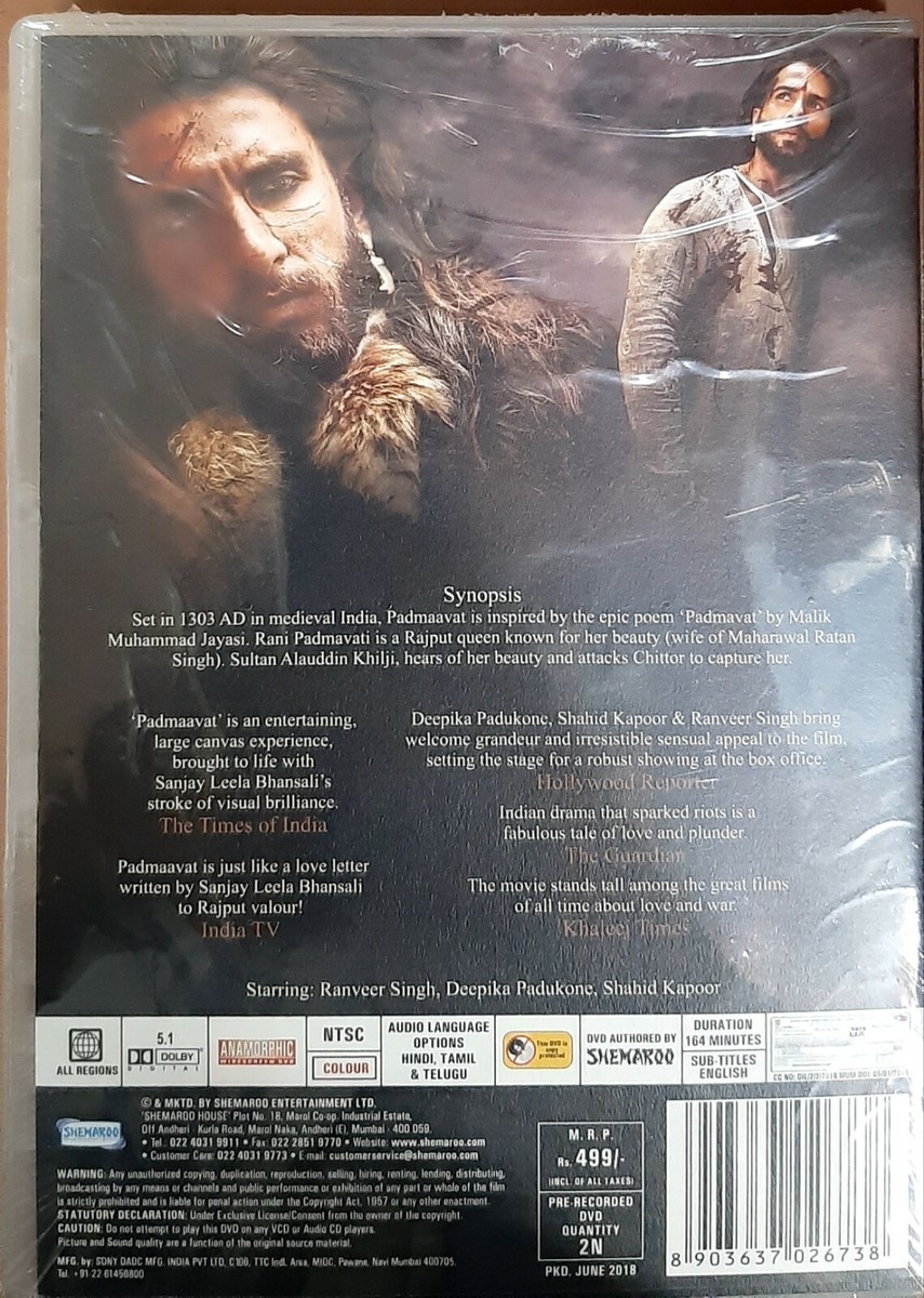 Padmavati Full Movie Watch Padmavati With English Subtitles