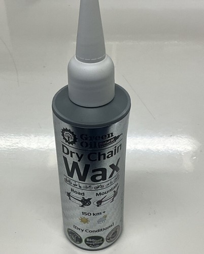 Green Oil Dry Chain Wax 100ml (Biodegradable Lube For Dry Conditions) - Picture 1 of 4