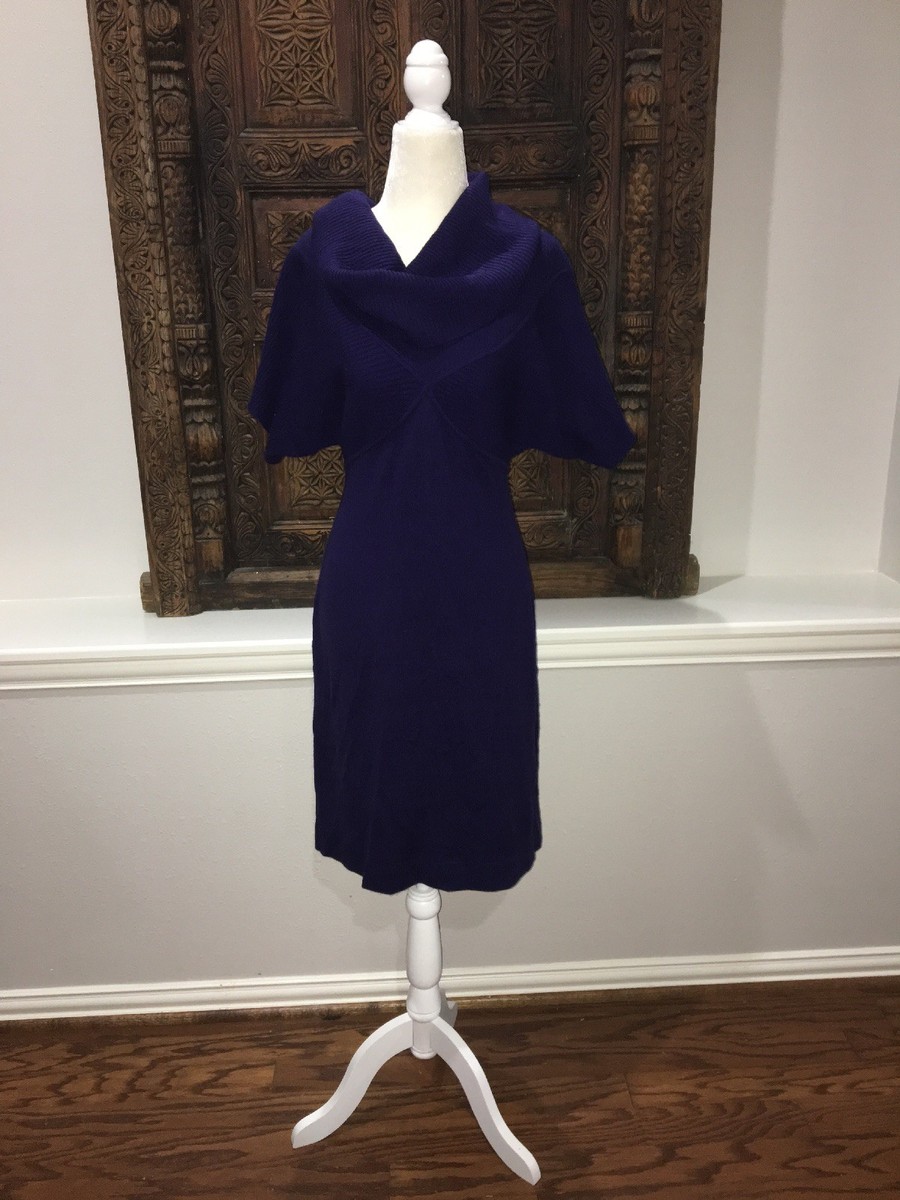 dark purple sweater dress Purple Sweater Dresses