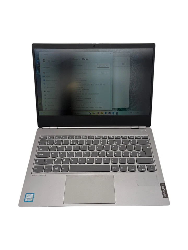 Lenovo Thinkbook 13s-iwl 13” Core i5-8265u 1.8Ghz 8gb 180GB FULLY WORKING FAULTY - Image 2 of 4