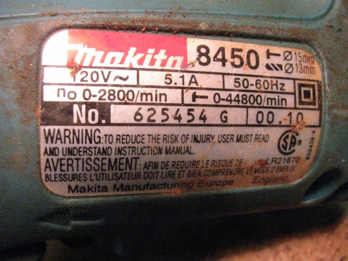 Мильчако́в・確認用② Makita 8450 1/2