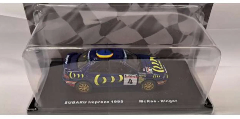IXO Colin McRae Rally GB Winner Subaru Impreza 1:43 WRC Wales Rally GB 1995 Scale