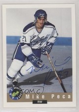 1992 Classic Draft Picks Auto Michael Peca Mike Peca Auto 9lz
