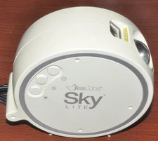 BlissLights Sky Lite White Galaxy Lighting LED Laser Projector Lamp