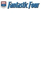 Fantastic Four #1 Of 5 Blank Variant Cover 7/9 Marvel Comics