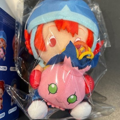 Yokomon Biyomon Digimon Sora plush collectible figure ornament cute magnet toy