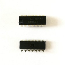 30 PCS CD4013BE CMOS Dual D-Type Flip-Flop IC Chip DIP-14 Integrated Circuit