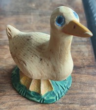 Scultura Legno oca Papera  Anatra