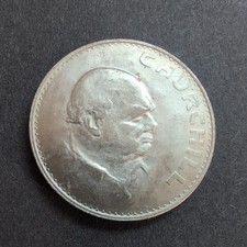 1965 Churchill Commemorative Crown Queen Elizabeth II #2