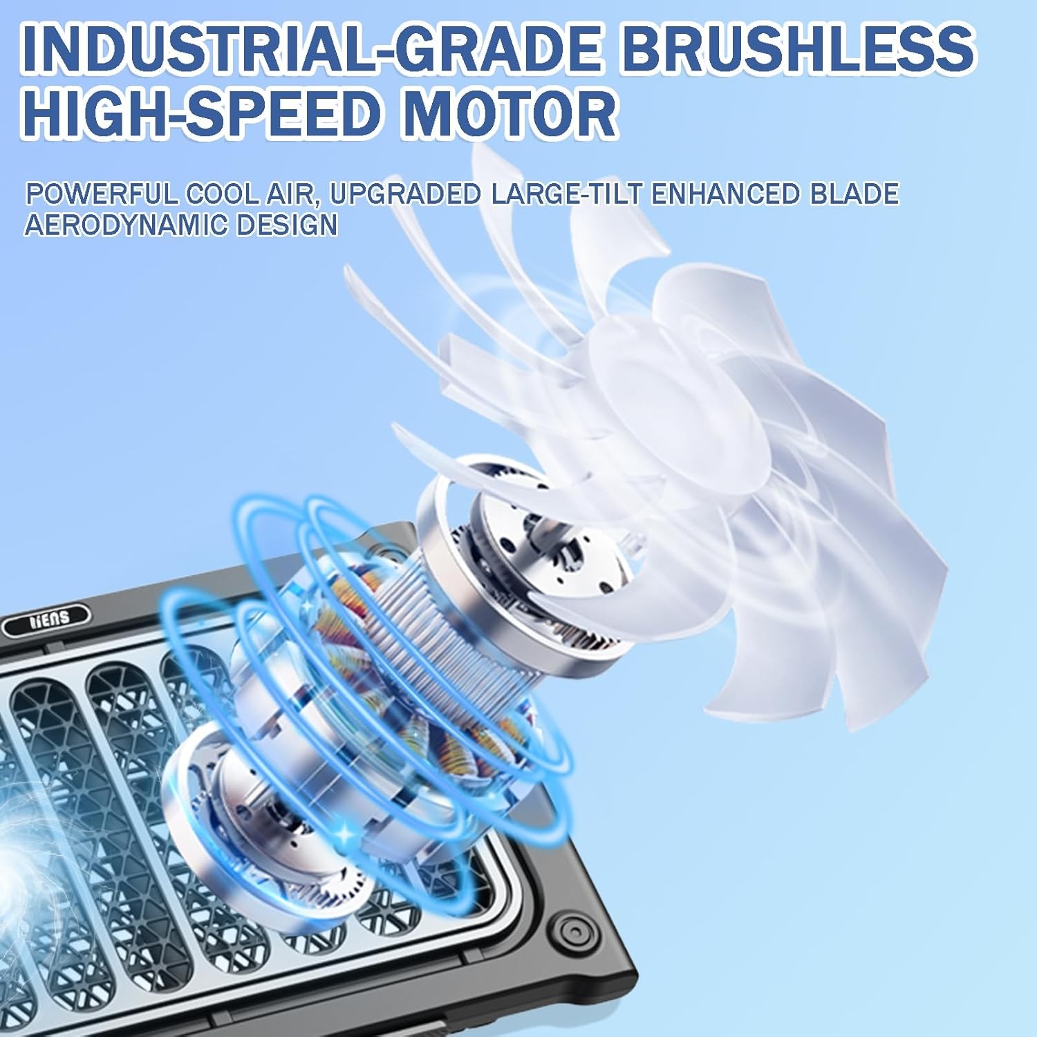 LIENS Laptop Cooling pad Laptop Cooler Stand Laptop Fan Cooling pad for 12-15.6 