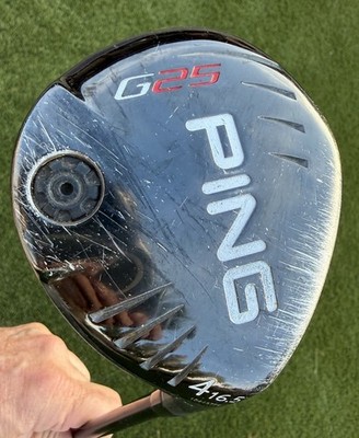 PING G25 G25フェアウェイウッド｜安定感は今でもトップ 名器試打評価】PING 4W 16.5度 フェアウェイウッド クラブ