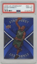2008 KEVIN GARNETT Upper Deck STARQUEST SQ12 BLUE - PSA GEM MT 10 - POP 5 !!