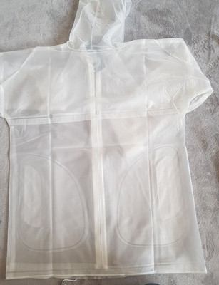 PRO-X elements Regenjacke Transparent XS PVC Festival Fahrrad Regenponcho
