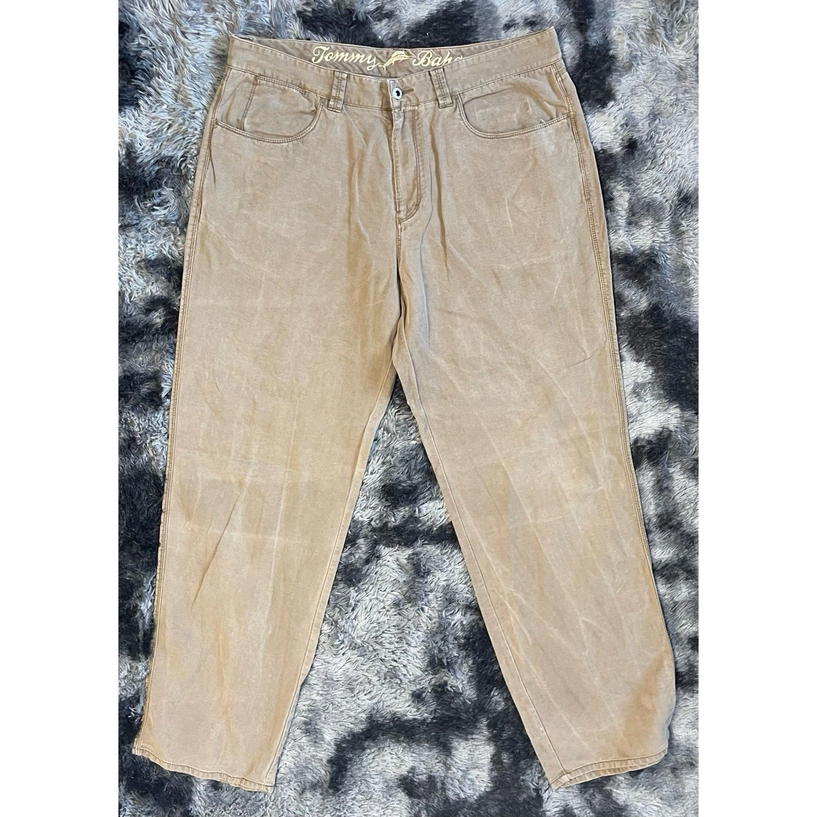 Tommy Bahama Flat Front Lightweight Pants Men's Size 36x32