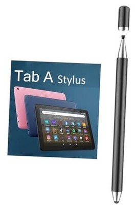 2-in-1 Stylus Pen for Samsung Galaxy Tab A9+ Plus/A9/A8/A8 Plus/A7/A7 Black