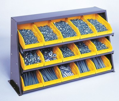 Quantum Storage Systems - QPRHA-100GN - Bench Pick Rack W/36 Green Bins