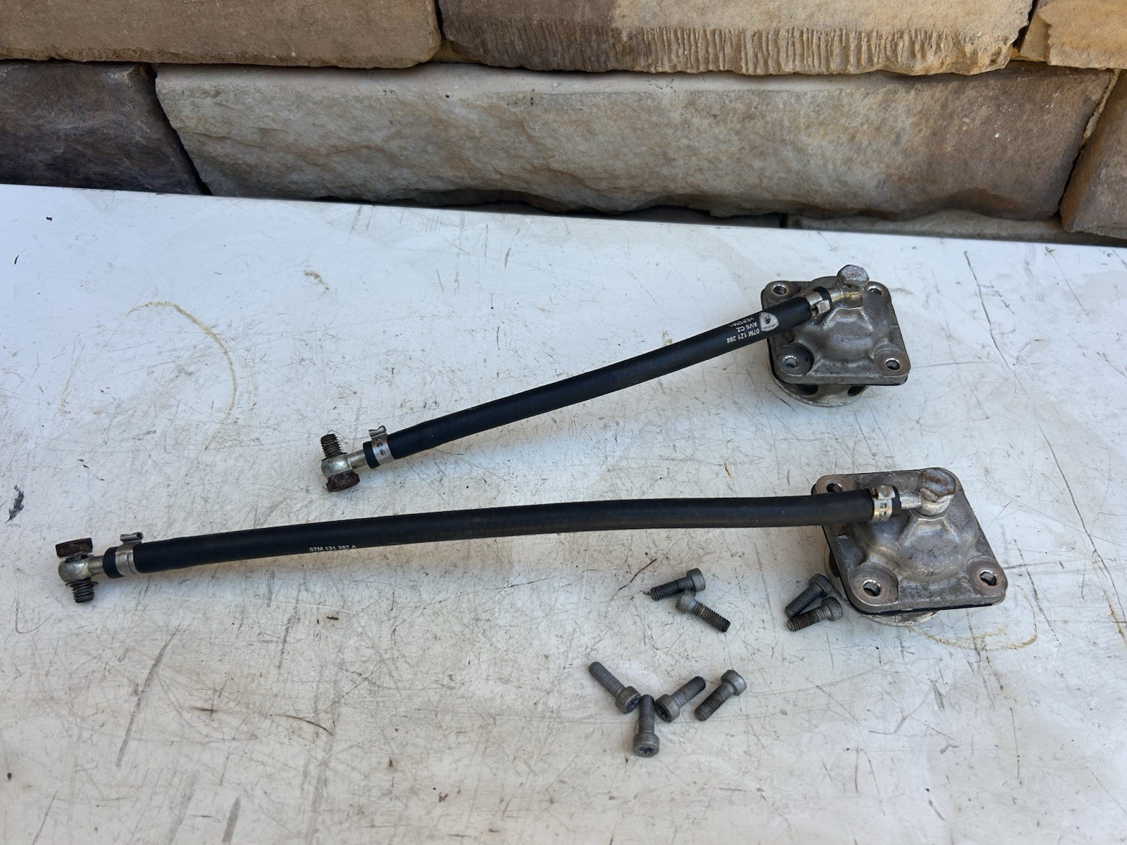 Lamborghini Aventador Thermostat Cover & Hoses Oem