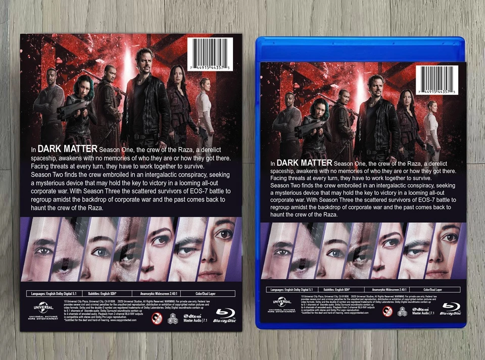 Dark Matter The Complete Series Season 1 2 3 Limited Edition   Blu-ray not DVD - Image 2 of 2