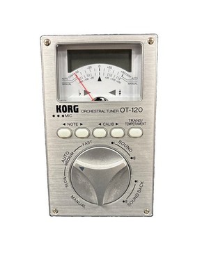 Korg OT-120 Orchestral Tuner   Digital Chromatic Tuner   Tested Working