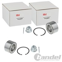 2X NTY Radlager Satz Vorne Passend FÜR Daihatsu Applause Charade Gran Terios |