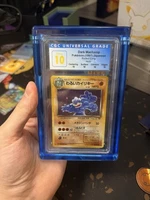 Pop 2 - 1997 dark machamp holo cgc perfect 10