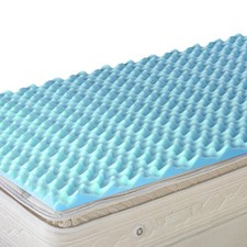 DMI Twin XL Mattress Topper Egg Crate Foam for Pressure Relief, Weight Distri...
