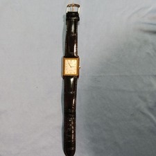 Orologio SEIKO Dolce Quadrato Oro Quarzo Uomo
